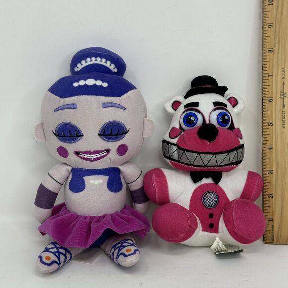 Five Nights at Freddy’s Bellies Ballerina & Funtime Freddy Plush 2017, 2018 - Picture 2 of 7